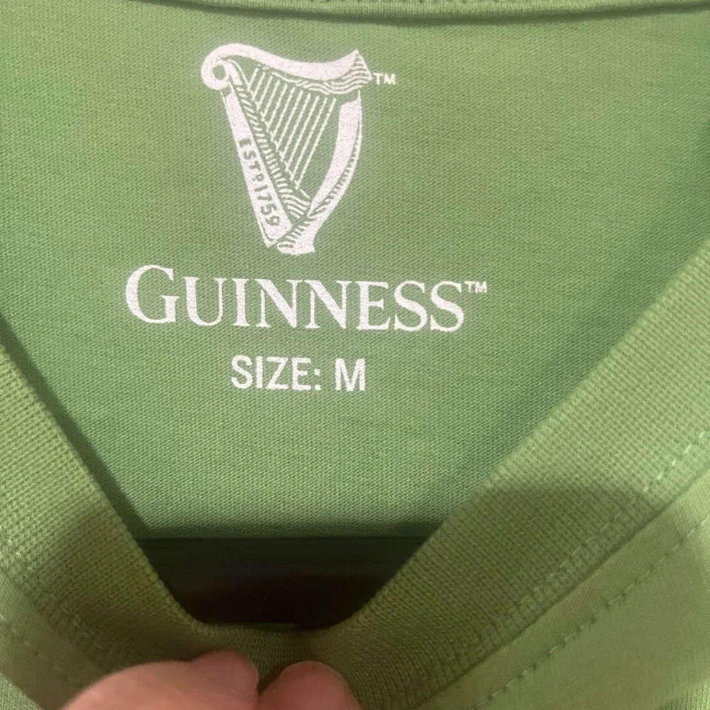 Guinness Men’s Ireland Toucan Soccer Graphic Tee Green Size M - Picture 3 of 3